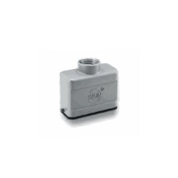 Capot 10A, Aluminium moulé sous pression, Alliage de zinc moulé, IP65, Sortie verticale, PG13.5